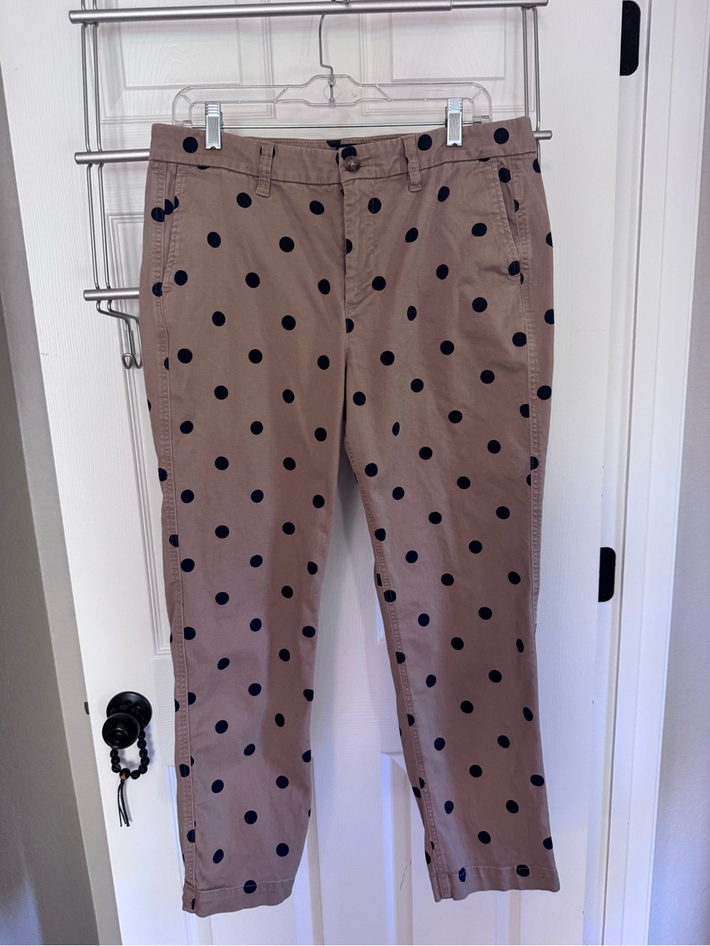 J. Crew Khaki High-Rise Girlfriend Chino